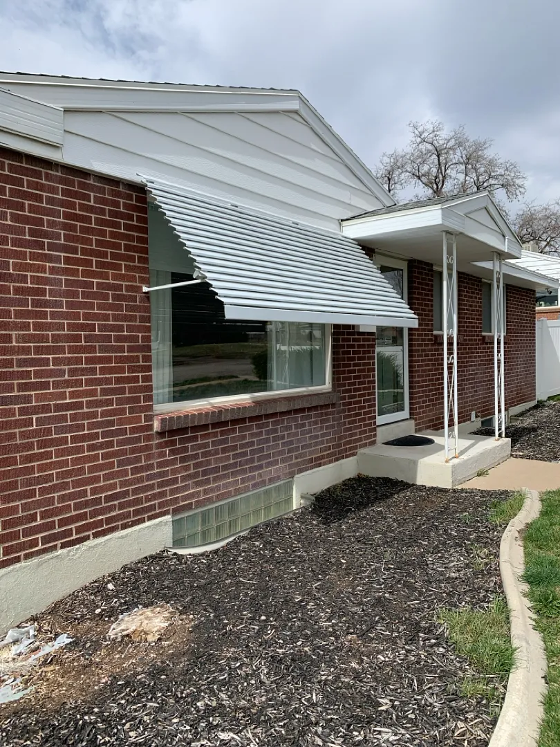 Panorama Window Awning Installation in Clearfield, UT