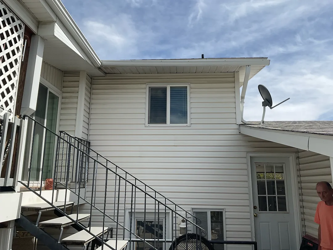 Patio Cover Installation with Gutter Modification in Roy, Utah