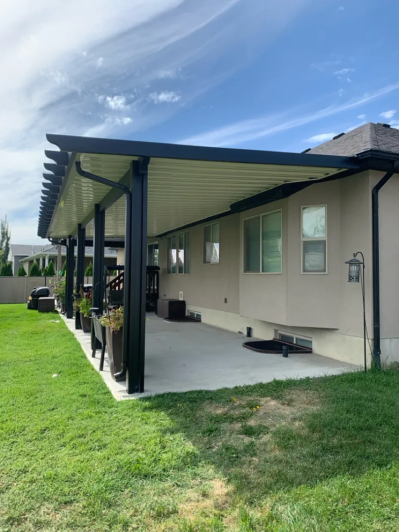 Durable 36x13 Patio Cover Installation in Hooper, UT