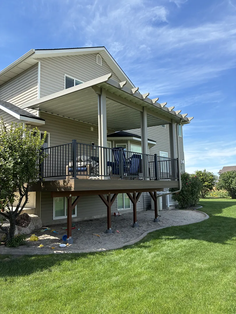 Custom Steel Patio Cover Installation in Syracuse, UT