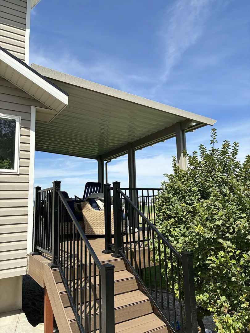 Custom Steel Patio Cover Installation in Syracuse, UT