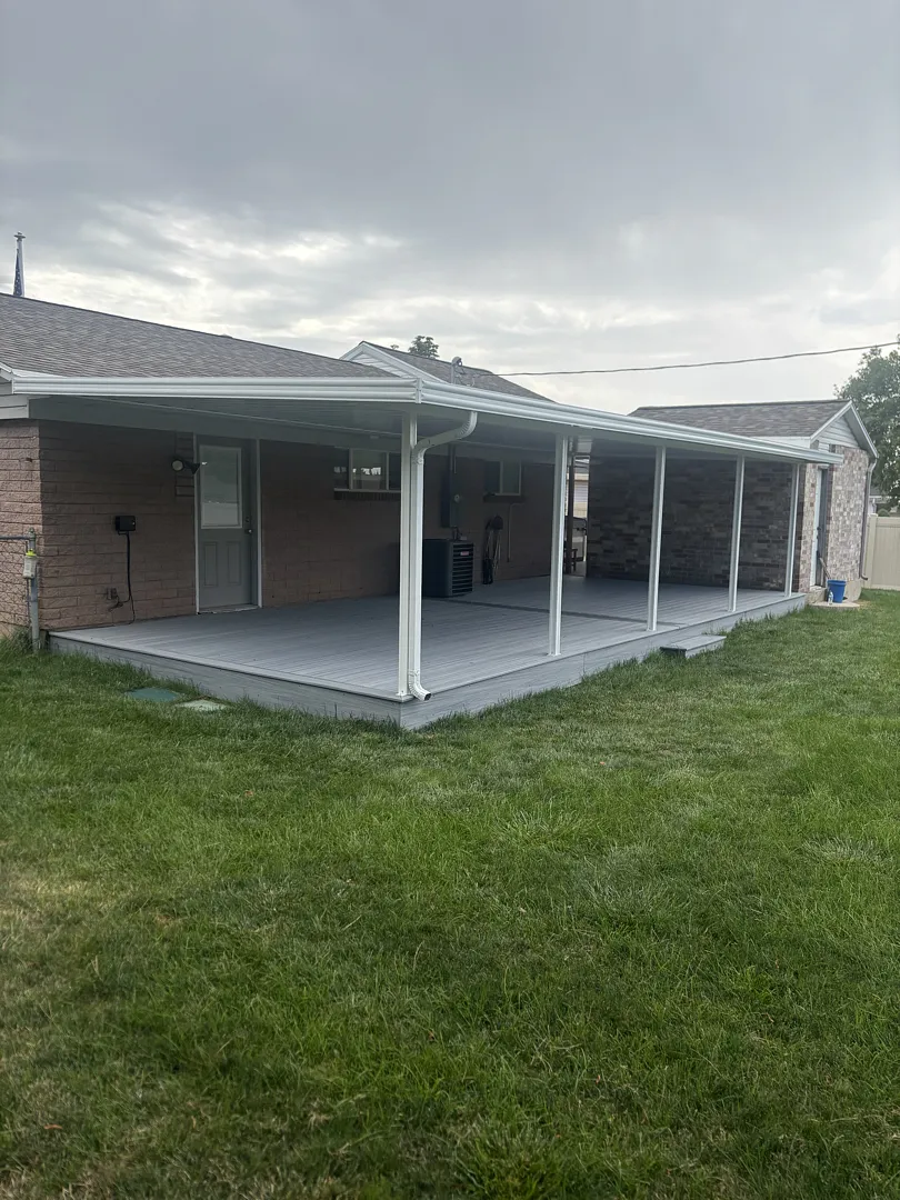 Custom Steel Deck Cover Installation in Layton, UT