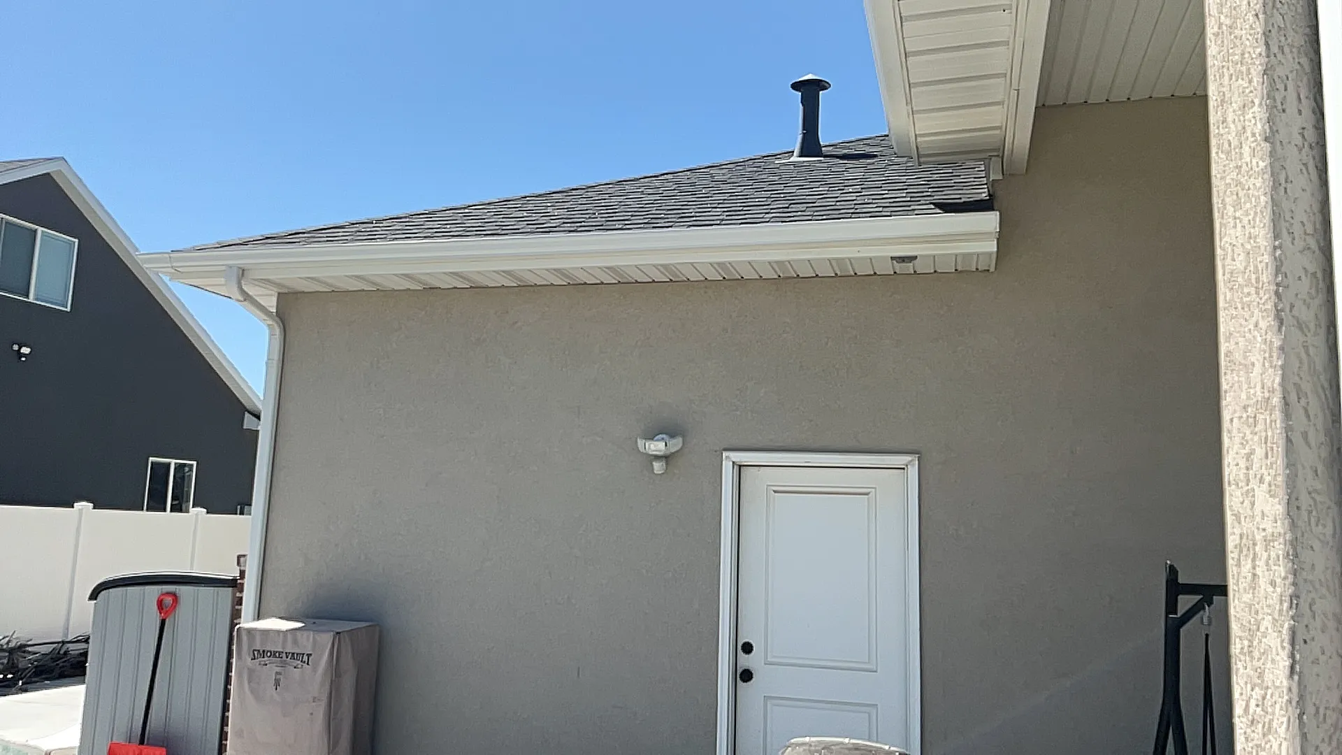 Custom 15x16 Steel Patio Cover in Clinton, UT